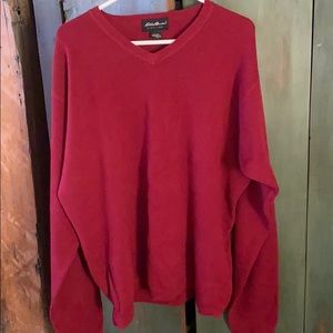 Men’s Eddie Bauer XL Tall medium weight sweater